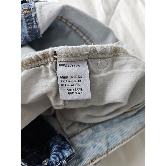 Blue savy jean shorts - Picture 4 of 4